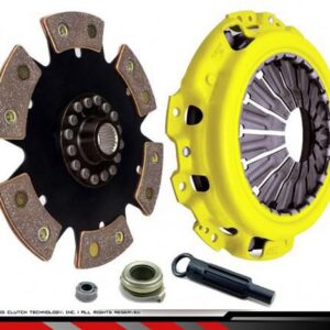 Zestaw Sprzęgłowy ACT, Heavy Duty 6 PAD RIGID Disc Honda Civic / CRX / Integra B-Seria B16A2 / B18C (EK4/EK9/EG2/EG6/MB6/MC2/DC2)