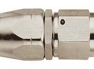 Złączka aluminiowa Aeroquip żeńska prosta -6AN (niklowa)