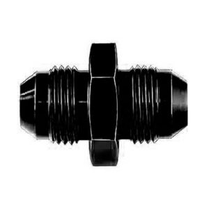 Nypel Aluminiowy Aeroquip M/M -4AN x -4AN (czarny)