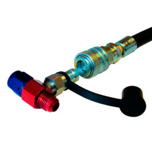 Zestaw do pobierania próbek paliwa -6AN male/female z złaczem Aroquip FD90 ( FIA approved)