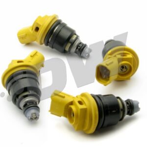 DeatschWerks zestaw 4 wtryskiwaczy paliwa 740cc/min Side Feed, Subaru Impreza STI EJ25 04-06 / Legacy GT EJ25 04-06 / Impreza 2.5RS 97-98