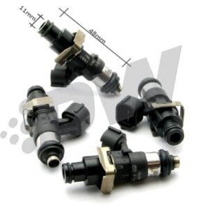 DeatschWerks zestaw 4 wtryskiwaczy paliwa 2200cc/min, Bosch EV14 Universalne 48mm / 11mm o-ring