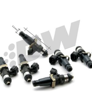 DeatschWerks zestaw 8 wtryskiwaczy paliwa 2200cc/min, Bosch EV14 Universalne 60mm / 11mm o-ring