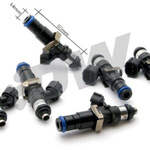 DeatschWerks zestaw 6 wtryskiwaczy paliwa 2200cc/min, Bosch EV14 Universalne 60mm / 14mm o-ring