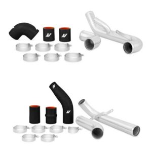 Orurowanie Intercoolera Mishimoto, Mitsubishi Lancer EVO X 08+ czarne węże