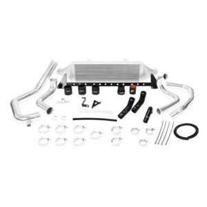 Intercooler z orurowaniem i dolotem powietrza Mishimoto, Subaru Impreza WRX STI 2.5l 08-14 srebrny (front mount)