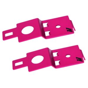 Zestaw uchwytów chłodnicy Mishimoto, Subaru Impreza WRX STI 01-07 różowy