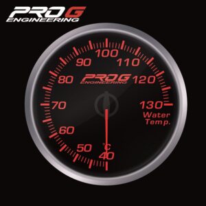 Wskaźnik Pro G Race Series RS, temperatury wody °C RED 60mm