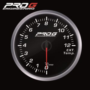 Wskaźnik Pro G Race Series RS, temperatury spalin EGT °C WHITE 60mm