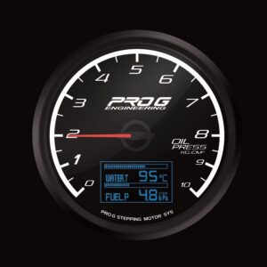 Wskaźnik Pro G AVS Series Multi Gauge, ciśnienia oleju 10 Kg/cm2 60mm