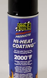 Farba żaroodporna Thermo-Tec Hi Heat Coating, Czarna