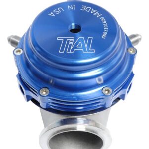 Zawór Wastegate Tial MVR 44mm Niebieski, Wszystkie sprężynki